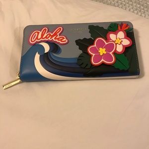 Kate Spade Hawaii Exclusive Zip Around Wallet NWT